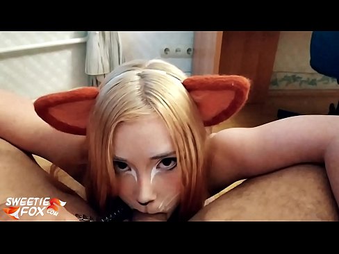 ❤️ Китсуне го проголта курот и сврши во устата ☑ Ебате видео кај нас ﹏